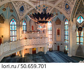 Внутри мечети Кул Шариф. Казань. Редакционное фото, фотограф Мария Сергеева / Фотобанк Лори