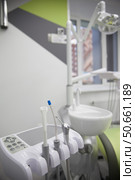 Modern dental equipment. Dental equipment. real office. Стоковое фото, фотограф Роготнева Виктория / Фотобанк Лори