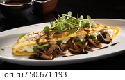 restaurant egg white omlet ai generated. Стоковое AI-изображение, AI-художник Vectorwin / Фотобанк Лори