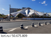 Даниловский рынок летним днем. Москва. Россия (2024 год). Редакционное фото, фотограф Андрей Иванов / Фотобанк Лори
