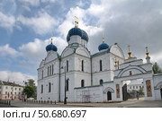 Богоявленский монастырь в Угличе, Ярославская область. Собор Богоявления Господня. Золотое кольцо России (2024 год). Стоковое фото, фотограф Елена Коромыслова / Фотобанк Лори