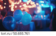 celebration party blue. Стоковое фото, фотограф Vectorwin / Фотобанк Лори