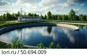 desalination water treatment plants. Стоковое фото, фотограф Vectorwin / Фотобанк Лори