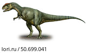 Allosaurus fragilis, a prehistoric era dinosaur. Стоковое фото, фотограф Sergey Krasovskiy/Stocktrek Images / ТАСС / Фотобанк Лори