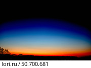 Conjunction of Mercury and Saturn at dawn near Regensburg, Germany. Стоковое фото, фотограф Reinhold Wittich/Stocktrek Images / ТАСС / Фотобанк Лори