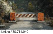 detour road block. Стоковое фото, фотограф Vectorwin / Фотобанк Лори