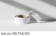 style box tape white. Стоковое фото, фотограф Vectorwin / Фотобанк Лори