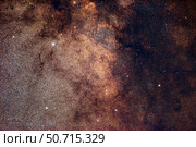The Scutum Starcloud in the Milky Way, with the Wild Duck Cluster at upper left. Стоковое фото, фотограф Alan Dyer/Stocktrek Images / ТАСС / Фотобанк Лори