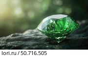 tourmaline green gem. Стоковое фото, фотограф Vectorwin / Фотобанк Лори
