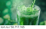 fresh drinking green juice. Стоковое фото, фотограф Vectorwin / Фотобанк Лори