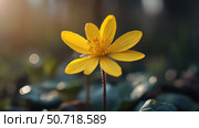 forsythia yellow spring flower. Стоковое фото, фотограф Vectorwin / Фотобанк Лори