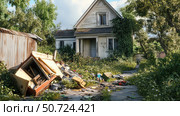 disposal house junk removal. Стоковое фото, фотограф Vectorwin / Фотобанк Лори