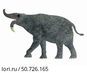 Deinotherium mammal, side view. Стоковое фото, фотограф Corey Ford/Stocktrek Images / ТАСС / Фотобанк Лори