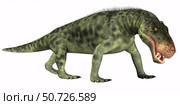 Inostrancevia is a carnivorous reptile that lived during the Permian age. Стоковое фото, фотограф Corey Ford/Stocktrek Images / ТАСС / Фотобанк Лори