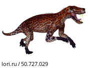 Lycaenops prehistoric animal from the Permian period. Стоковое фото, фотограф Corey Ford/Stocktrek Images / ТАСС / Фотобанк Лори