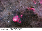 IC 2948, the Running Chicken Nebula, surrounding the star Lambda Centauri. Стоковое фото, фотограф Alan Dyer/Stocktrek Images / ТАСС / Фотобанк Лори
