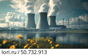 containment nuclear plants. Стоковое фото, фотограф Vectorwin / Фотобанк Лори