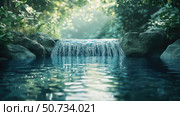peaceful calming water. Стоковое фото, фотограф Vectorwin / Фотобанк Лори