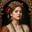 Russian-style portrait of a woman. Стоковое AI-изображение, AI-художник RamA / Фотобанк Лори