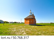 Церковь в честь святого Ильи-пророка (Ильинская церковь). Село Бархатово. Исетский район. Тюменская область (2018 год). Стоковое фото, фотограф Александр Тараканов / Фотобанк Лори