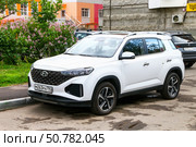 Hyundai ix35. Редакционное фото, фотограф Art Konovalov / Фотобанк Лори