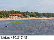 Побережье Финского залива. Ресторан "Гольфстрим" (утраченное здание). Курортный поселок Комарово, г. Санкт-Петербург. (2014 год). Редакционное фото, фотограф Елена Арсентьева / Фотобанк Лори