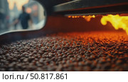Coffee Beans Roasting. Стоковое AI-видео, аниматор Sergey Grishin / Фотобанк Лори