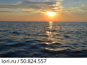 Вечернее море. Стоковое фото, фотограф Ирина Ковалева / Фотобанк Лори