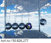 Newtons Cradle Earth Bruce Rolff/Stocktrek Images. Стоковое фото, агентство ТАСС / Фотобанк Лори