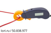 Цифровой мультиметр на белом фоне. Digital  multimeter on a white background. Стоковое фото, фотограф Татьяна Д / Фотобанк Лори