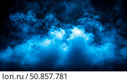 Surreal Ocean of Electric Blue: Evoking Mystique and Depth, Ideal as a Dramatic Background. Стоковое AI-изображение, AI-художник Данила Большаков / Фотобанк Лори