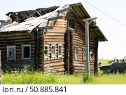 19th-century log houses in northern Russia. Wooden architecture. Стоковое фото, фотограф Александр Поташев / Фотобанк Лори