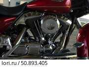 Harley-Davidson Road King FLHRCI. Редакционное фото, фотограф Валентина Кунц / Фотобанк Лори