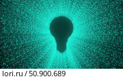 Lamp with particles. Стоковая иллюстрация, иллюстратор Роман Будников / Фотобанк Лори