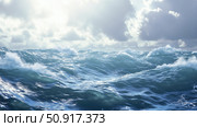 gusts choppy water ai generated. Стоковое AI-изображение, AI-художник Vectorwin / Фотобанк Лори