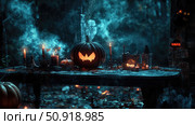 ghost spooky table ai generated. Стоковое AI-изображение, AI-художник Vectorwin / Фотобанк Лори