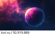 lightcurve blinking planet ai generated. Стоковое AI-изображение, AI-художник Vectorwin / Фотобанк Лори