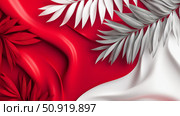 contrast red and white design ai generated. Стоковое AI-изображение, AI-художник Vectorwin / Фотобанк Лори