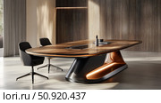 innovation beaming meeting table ai generated. Стоковое AI-изображение, AI-художник Vectorwin / Фотобанк Лори