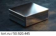 resistant stainless steel box ai generated. Стоковое AI-изображение, AI-художник Vectorwin / Фотобанк Лори
