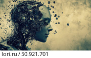 regularization disintegrating machine learning model ai generated. Стоковое AI-изображение, AI-художник Vectorwin / Фотобанк Лори