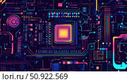 overclocking bouncing processor socket ai generated. Стоковое AI-изображение, AI-художник Vectorwin / Фотобанк Лори