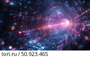 entanglement lighting up quantum code ai generated. Стоковое AI-изображение, AI-художник Vectorwin / Фотобанк Лори