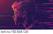 latency glitch-transitioning API endpoint ai generated. Стоковое AI-изображение, AI-художник Vectorwin / Фотобанк Лори