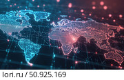 network warping supply chain map ai generated. Стоковое AI-изображение, AI-художник Vectorwin / Фотобанк Лори