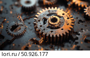 corrosion disintegrating gear ai generated. Стоковое AI-изображение, AI-художник Vectorwin / Фотобанк Лори