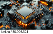 atmel emitting microcontroller ai generated. Стоковое AI-изображение, AI-художник Vectorwin / Фотобанк Лори