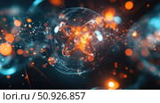 superposition animating quantum particle ai generated. Стоковое AI-изображение, AI-художник Vectorwin / Фотобанк Лори