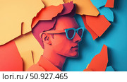 entrepreneur layering startup founder ai generated. Стоковое AI-изображение, AI-художник Vectorwin / Фотобанк Лори