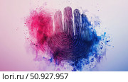 anonymity fading digital fingerprint ai generated. Стоковое AI-изображение, AI-художник Vectorwin / Фотобанк Лори